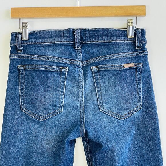 Joe's Jeans Medium Wash Straight Ankle 8.5" Midrise Denim‎ Jeans Womens 26 - Picture 5 of 8